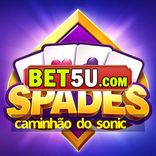 caminhão do sonic